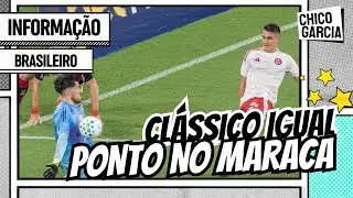 BRASILEIRO: INTER SEGURA O FLA, SAN-SÃO FICA IGUAL, VERDÃO GOLEIA E BRAGA É LÍDER