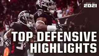 Atlanta Falcons Defensive Highlights | Best of 2021 | Atlanta Falcons | NFL