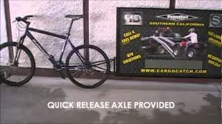 bicycle advertising billboard trailer