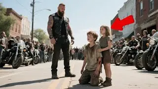 A Homeless Boy Saved a Biker’s Child — The Hells Angels’ Reaction Stunned the Town