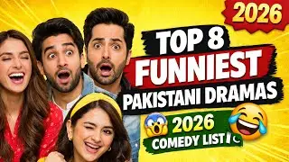 Reaction on Top 8 extreme comedy Pakistani dramas in 2026 | 😂Funny dramas list | Ayeza Khan |