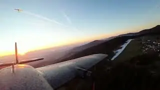 ZOHJD Drift nach Umbaiu DJI O4 und Arduplane vom HEEWING T1 Twin aus 27 12 2025
