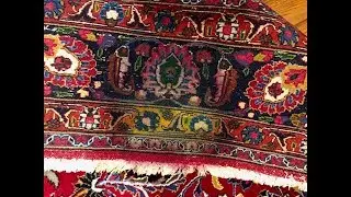 No Chemicals Oriental rug Cleaning from urine odors