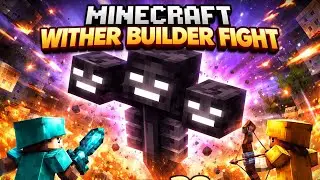 Minecraft Wither Builder fight part 38 Survival series