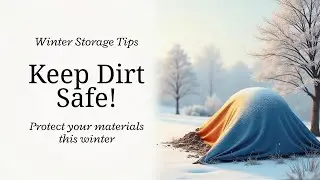 Protect Your Dirt Pile This Winter | Fill Dirt Storage Tips & Material Delivery VA, MD, DC