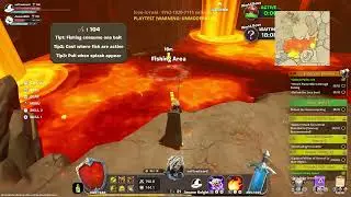 Fishing in Fort Knight Legends 2 Early Alpha Gameplay - SERAPH Guild #mmorpg #fkl2 #fortknightlegend