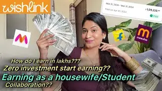 How to earn as a housewife? @Wishlink Wishlink step by step guide. How to start earning?