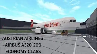 BCAO l Austrian Airlines l A320-200 l Economy Class