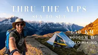 THRU THE ALPS - How I cross the Alps on foot