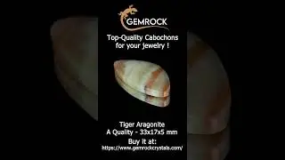 Tiger Aragonite cabochon TA-A-0002 #cabochon #cabochonforjewelry #cabochonsupplier #cabochons