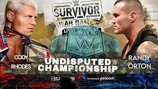 WWE Survivor Series WARGAMES 2024 Card Predictions HD