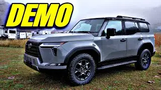 Демонстрация информационно-развлекательной системы и цифрового блока Lexus GX550 Overtrail+ 2024 ...