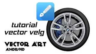 vector velg mobil full - how to make portrait velg #tutorial #youtube