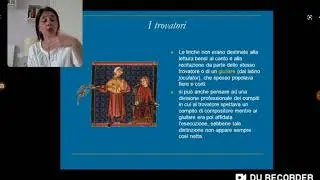 I Poeti provenzali: la lirica trobadorica.
