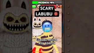 Roblox Labubu Prison Run! Scary Labubu! Scary game #music #funk #phonkmusic #anime #roblox #runner