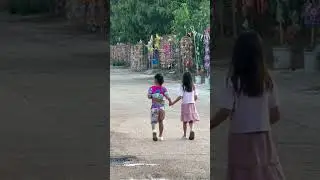 Songkran: Village Street Scene บรรยากาศถนนหมู่บ้านสงกรานต์