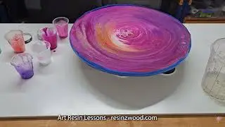 How To do&nbsp;Dirty Pour Epoxy Art For Beginners