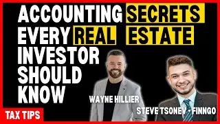 Accounting Secrets Every Real Estate Investor Should Know | Finngo | Wayne Hillier | Steve Tsonev