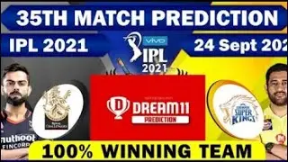 BLR vs CSK Dream11 Team | RCB vs CSK Dream11 IPL T20 | BLR vs CSK Dream11 Today Match Prediction