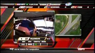 2011 Bucyrus 200 at Road America - Doug Harrington Crash