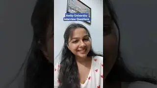 Amity interview questions#question #interview #amity #noida #amitynoida #university #admission #open