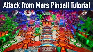 Attack From Mars Pinball полный разбор геймплея на настоящем пинбол автомате. Часть 1