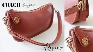 COACH Swinger 20 Review & 9 stuffs fit in!! relaxing video