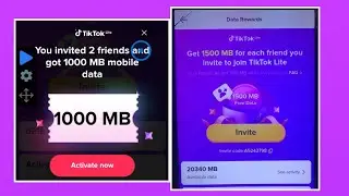 TikTok Lite Data Reward 2023 (Part II) working method