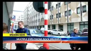 Multiple explosions rock Brussels