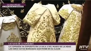 Las 5 sayas bordadas de la Esperanza de Huelva