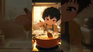 Cooking soup #anime #otaku #snk #weeb #animeedit #shorts #relax #viralvideo #relax #asmr #food