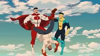 Omni man teaches Invincible  INTERROGATION   Invincible Episode 5