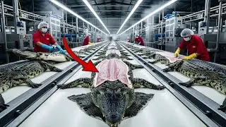 SHOCKING | Inside the &pound;100,000 Crocodile Leather Factory | Full Fashion Process |