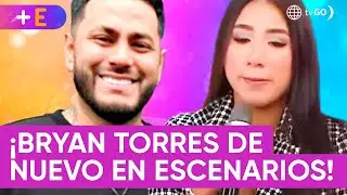 Bryan Torres regresa a los escenarios a pesar de polémica con Samahara | Más Espectáculos (HOY)