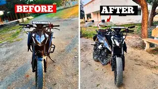 Duke 250 gen 3 Stealth Naked Mirrors || insane look🤯