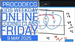 ProCodeCG Kids Weekday Coding Class - Friday - 9 May 2025
