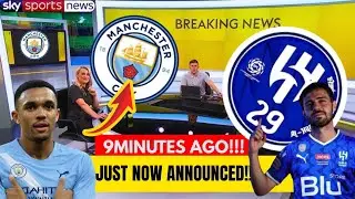 ✅ CONFIRMED THIS EVENING! BIG LAST-MINUTE ANNOUNCEMENT NOW! MAN CITY TRANSFER NEWS TODAY