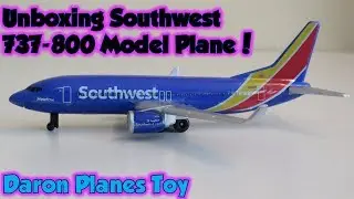 UNBOXING Daron Southwest Airlines 737 Single Plane!