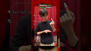 Ranking Best Magic Tricks 🎩 #tiktok #joke #memes #trending #rankedclips #reels #shorts