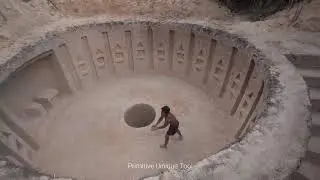 Incredible Building Skills! Build Most Modern Underground Swimming Pool and Hidden Underground House