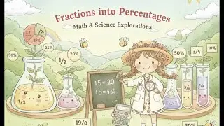 Conversion of Fraction Into Percent. #XTHETIX 
