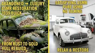 From Abandoned to Luxury | ASMR Buick Eight Special (1939) Full Restoration