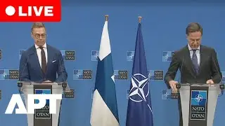 LIVE | Finland&rsquo;s Stubb & NATO Chief Rutte Hold Briefing on Ukraine, Russian Threats in Brussels