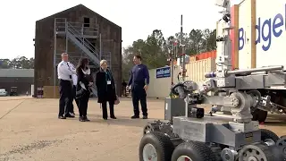 Drone and Robot Demos by NIST at VBFD / Kathie Morgan Interview