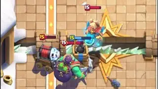 Pushing Ranked with Miner Balloon - Clash Royale