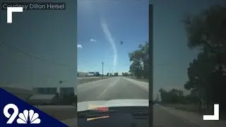 Man spots 'mystery' dust devil in eastern Colorado