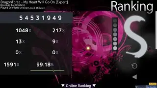 {[Karcher]} DragonForce - My Heart Will Go On [Expert] | +HD FC | 6.38*