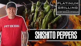 Shishito Peppers with Smoked & Whipped Goat Cheese | Pit Boss Grills