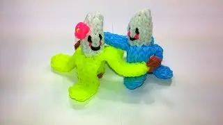 3-D Счастливый банан Учебник по feelinspiffy (Радуга Ткацкий станок)