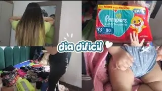Dia dia vacina/comprei a primeira fralda e fiz selagem 